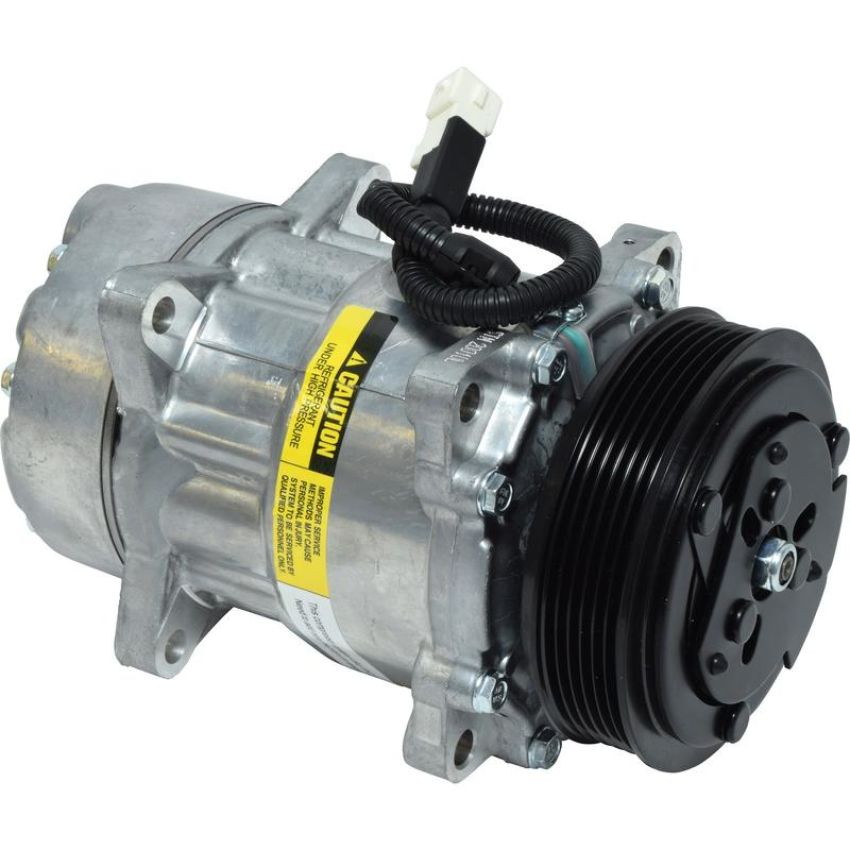Universal Air Conditioning CO 11436C A/C Compressor -- UAC SD7V16 Compressor Assembly