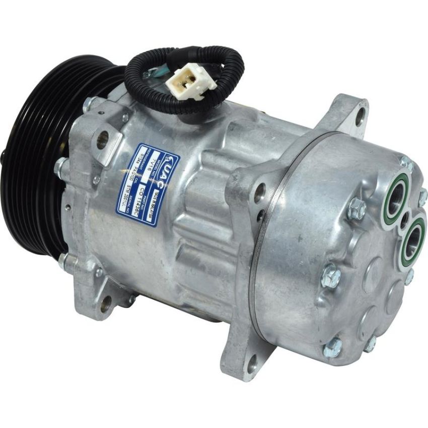 Universal Air Conditioning CO 11436C A/C Compressor -- UAC SD7V16 Compressor Assembly