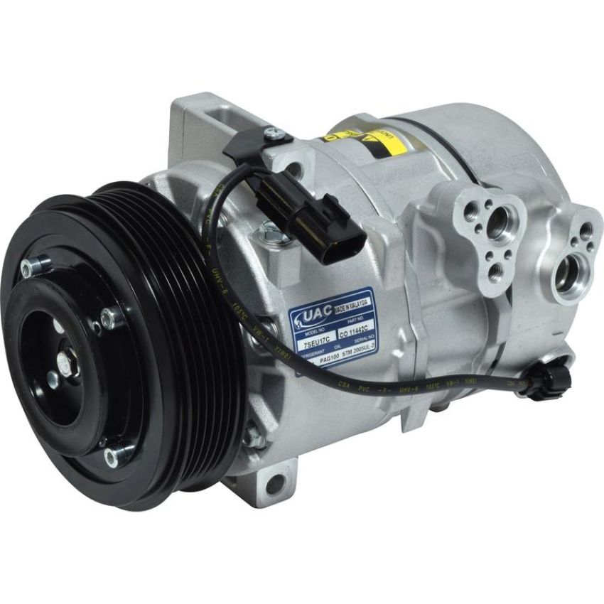 Universal Air Conditioning CO 11442C A/C Compressor -- UAC DVE18 Compressor Assembly