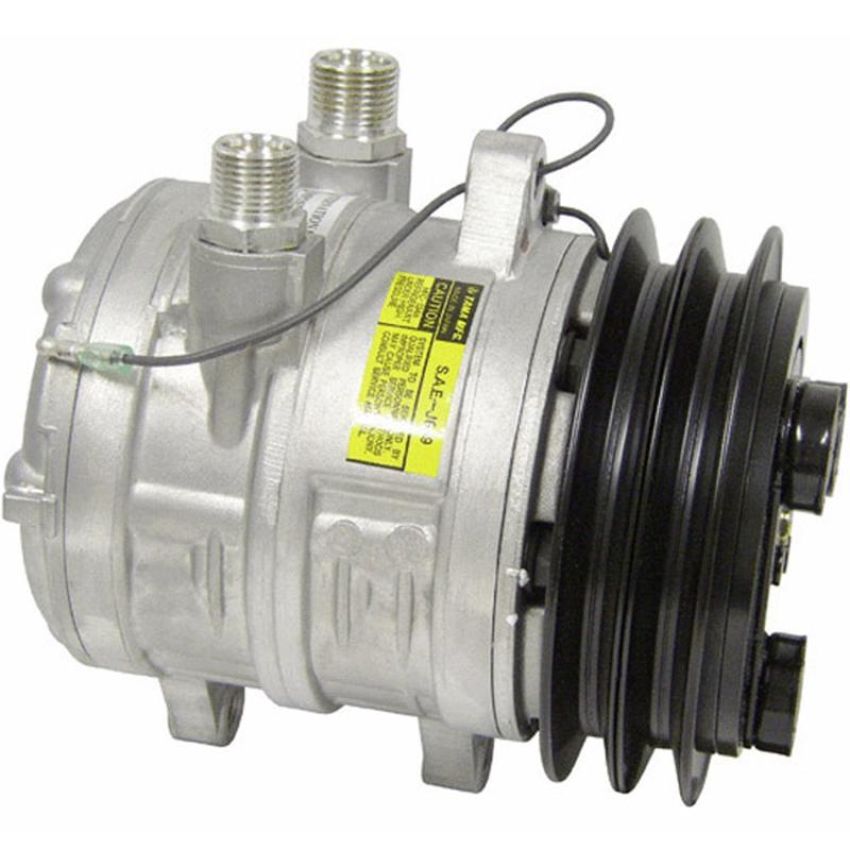 Universal Air Conditioning CO 11455V A/C Compressor -- Valeo TM08 Compressor Assembly