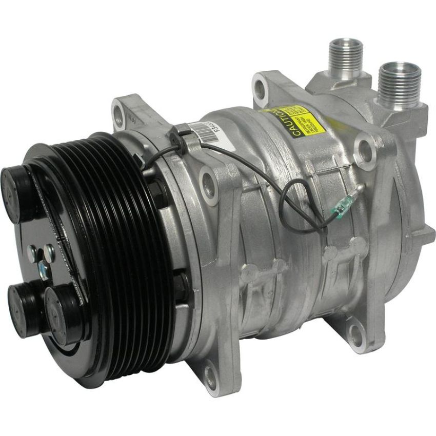Universal Air Conditioning CO 11463V A/C Compressor -- Valeo TM13 Compressor Assembly