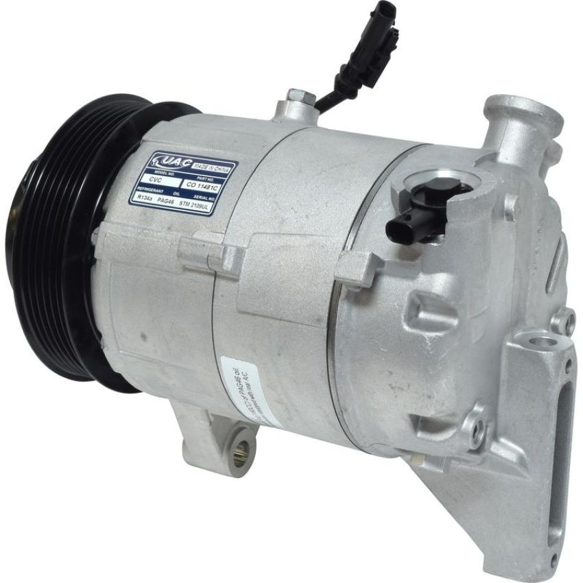 Universal Air Conditioning CO 11481C A/C Compressor -- UAC CVC Compressor Assembly