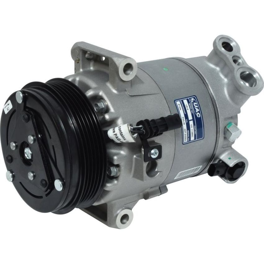 Universal Air Conditioning CO 11485C A/C Compressor -- UAC CVC Compressor Assembly