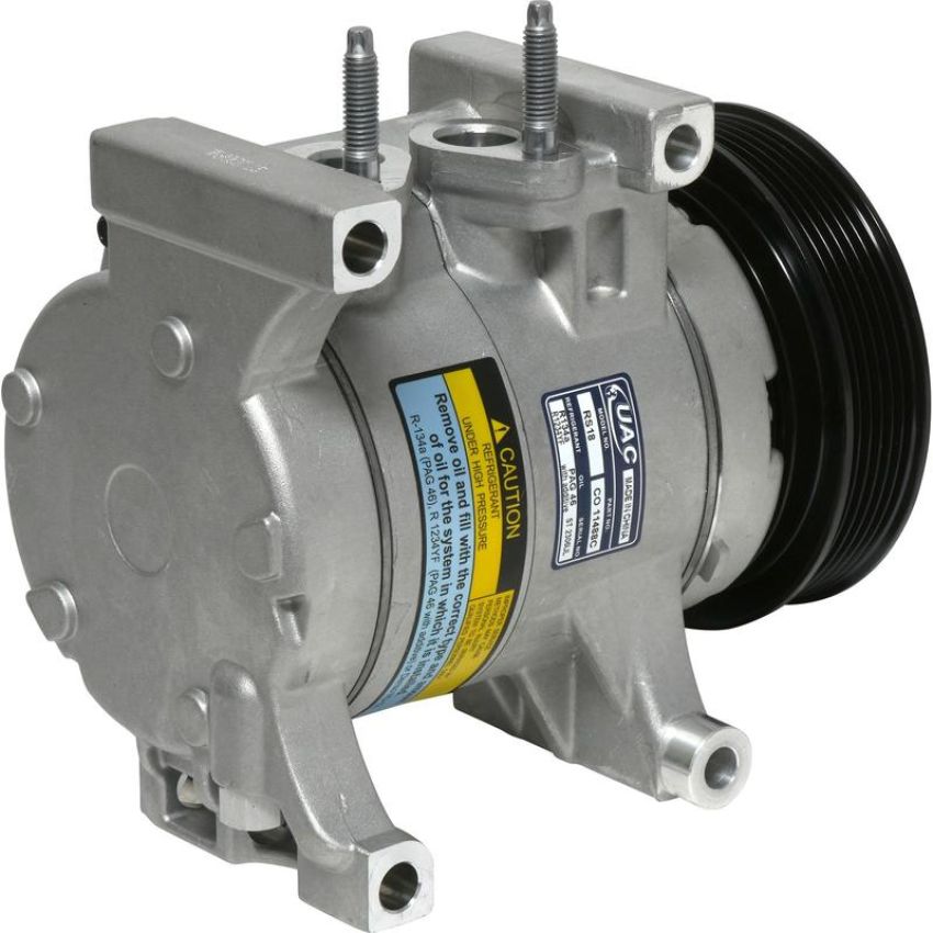 Universal Air Conditioning CO 11488C A/C Compressor -- UAC RS18 Compressor Assembly