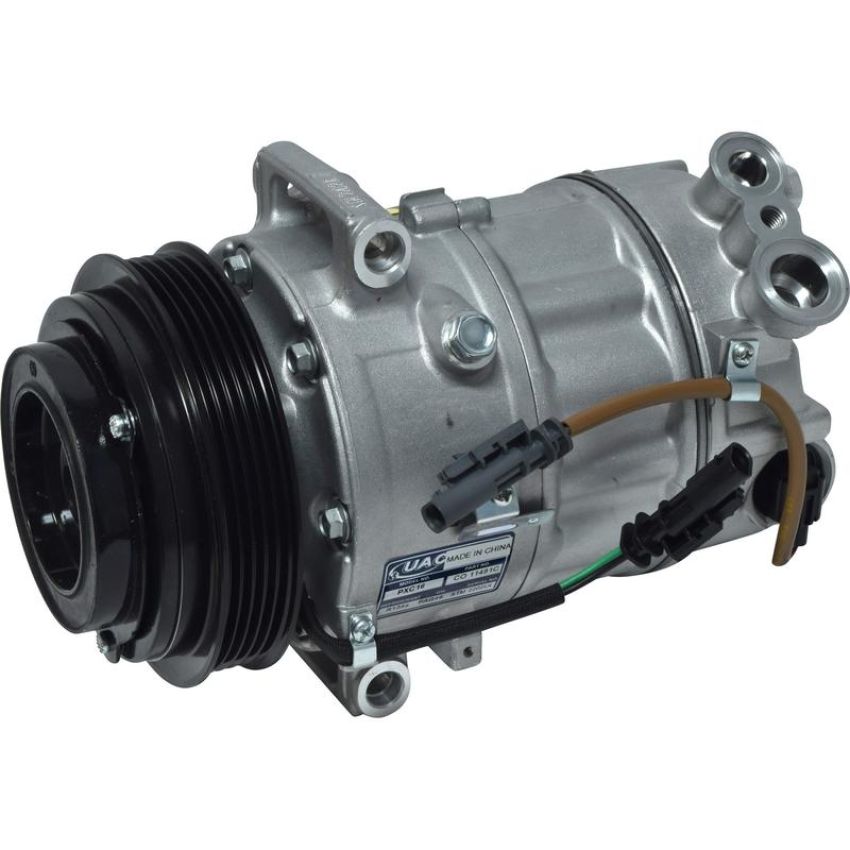 Universal Air Conditioning CO 11491C A/C Compressor -- UAC PXC16 Compressor Assembly