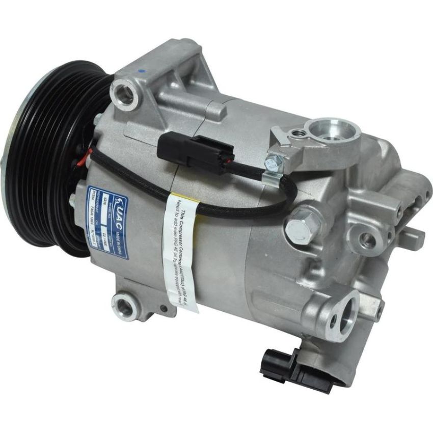 Universal Air Conditioning CO 11493C A/C Compressor -- UAC VS16 Compressor Assembly