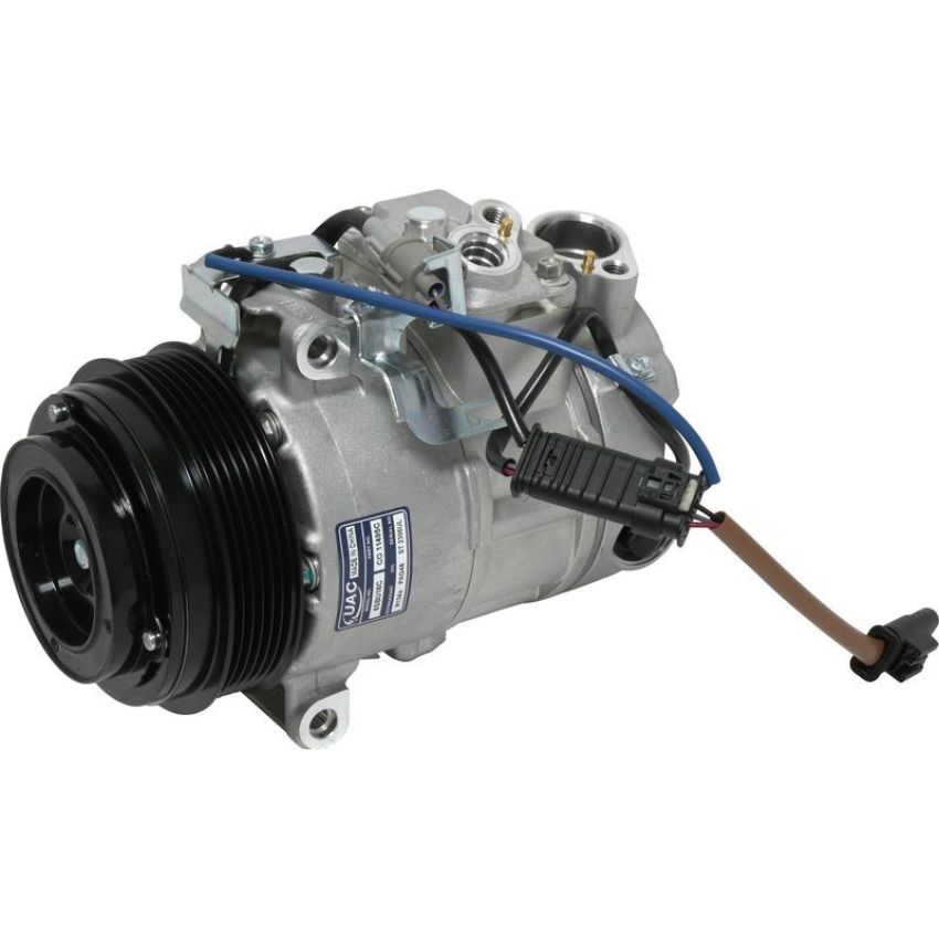 Universal Air Conditioning CO 11495C A/C Compressor -- UAC 6SBU16C Compressor Assembly