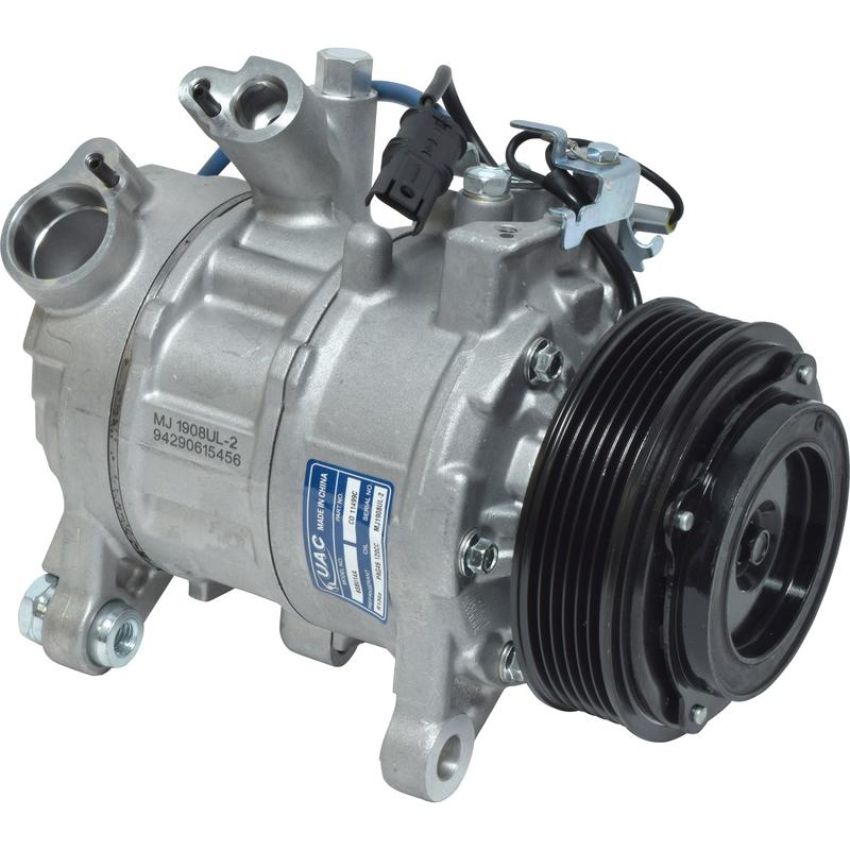Universal Air Conditioning CO 11499C A/C Compressor -- UAC 6SBU14C Compressor Assembly