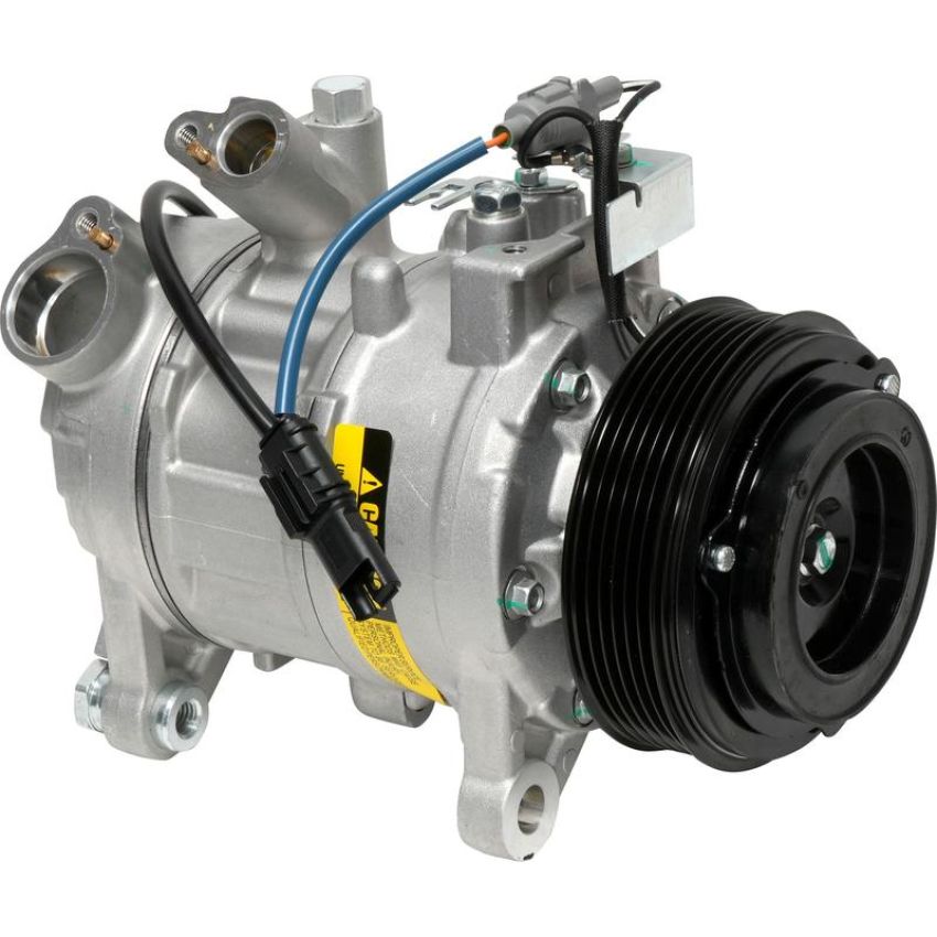 Universal Air Conditioning CO 11499C A/C Compressor -- UAC 6SBU14C Compressor Assembly