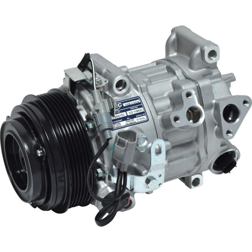 Universal Air Conditioning CO 11503C A/C Compressor -- UAC 7SAS17C Compressor Assembly
