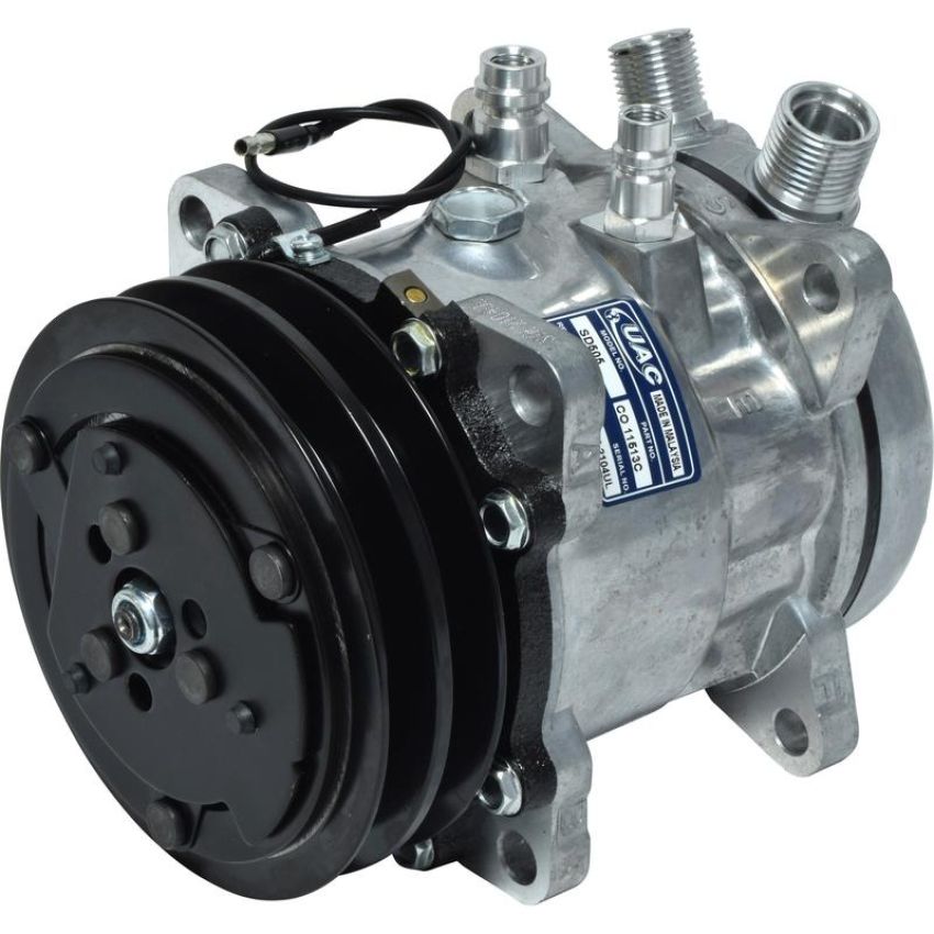 Universal Air Conditioning CO 11513C A/C Compressor -- UAC SD505 Compressor Assembly