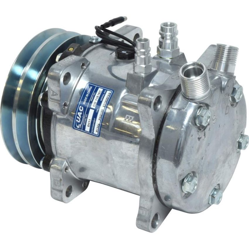 Universal Air Conditioning CO 11515C A/C Compressor -- UAC SD507 Compressor Assembly