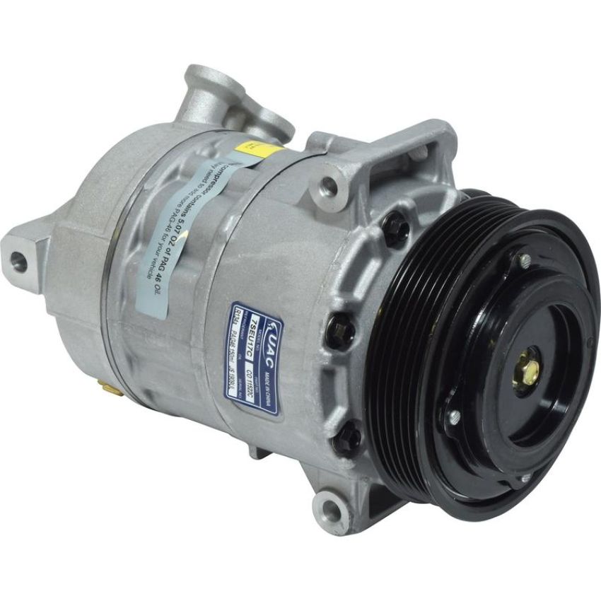 Universal Air Conditioning CO 11522C A/C Compressor -- UAC CVC Compressor Assembly