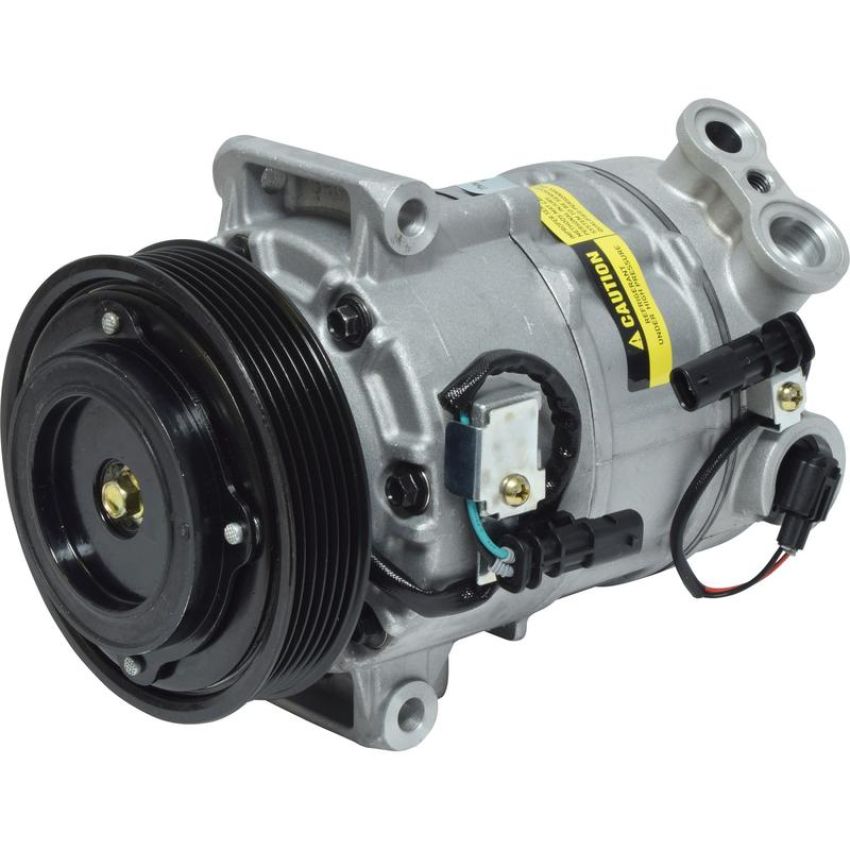 Universal Air Conditioning CO 11522C A/C Compressor -- UAC CVC Compressor Assembly