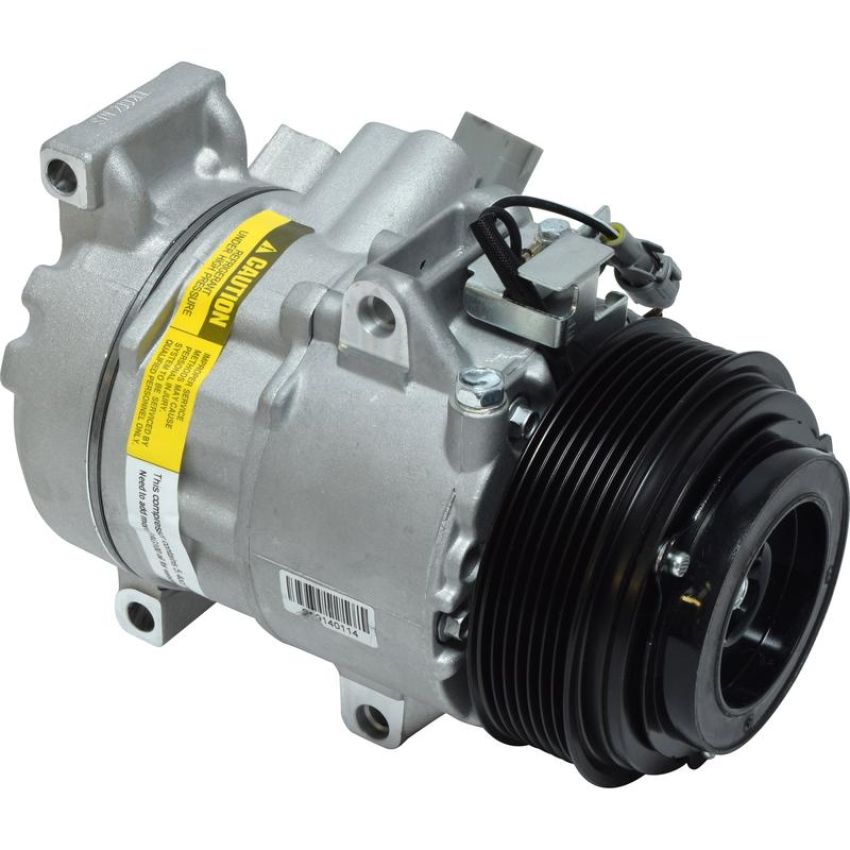 Universal Air Conditioning CO 11584C A/C Compressor -- UAC 6SBU16C Compressor Assembly