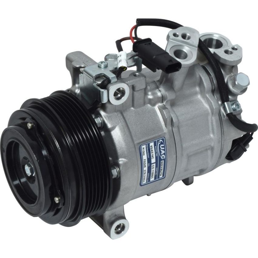 Universal Air Conditioning CO 11590C A/C Compressor -- UAC 6SAS14C Compressor Assembly