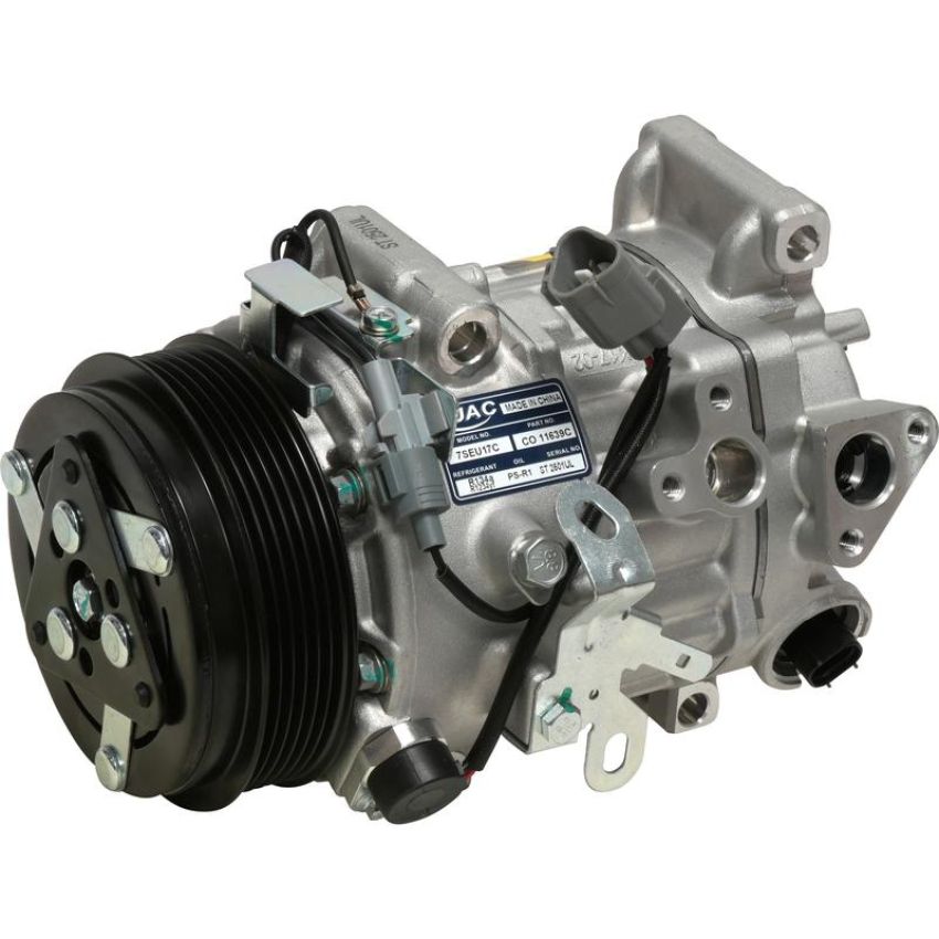 Universal Air Conditioning CO 11639C A/C Compressor -- UAC 7SAS17C Compressor Assembly