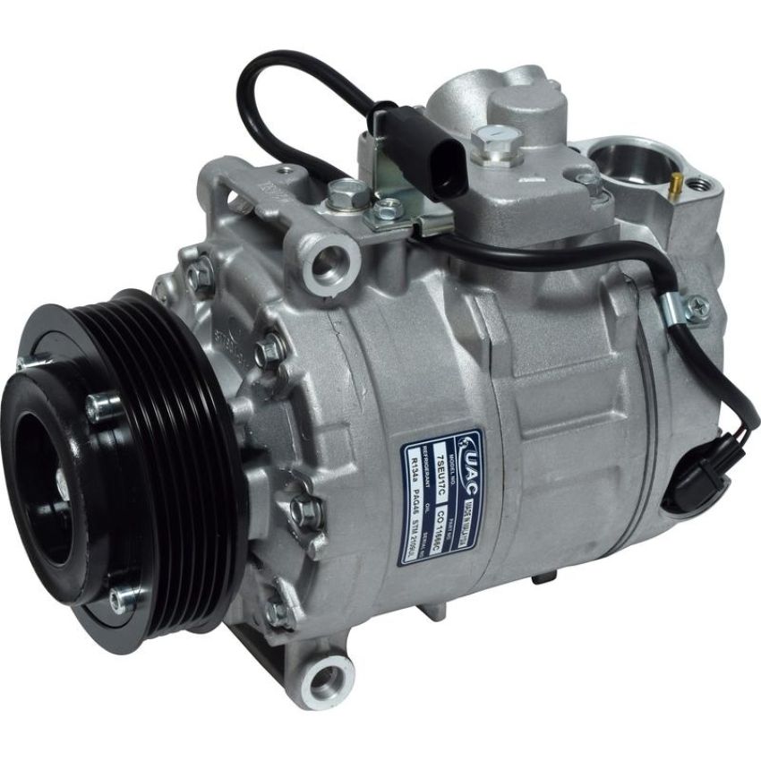 Universal Air Conditioning CO 11666C A/C Compressor -- UAC 7SEU17C Compressor Assembly