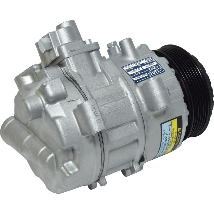 Universal Air Conditioning CO 11675C A/C Compressor -- UAC TSE17F Compressor Assembly