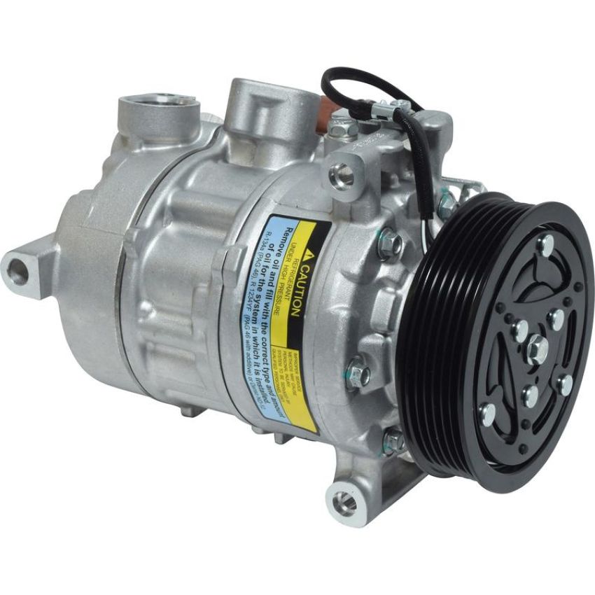 Universal Air Conditioning CO 11684C A/C Compressor -- UAC 6SAS14C Compressor Assembly