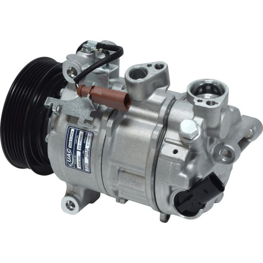 Universal Air Conditioning CO 11684C A/C Compressor -- UAC 6SAS14C Compressor Assembly