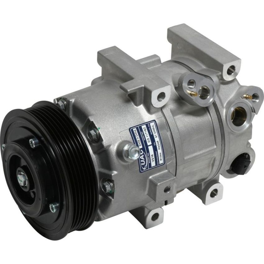 Universal Air Conditioning CO 11716C A/C Compressor -- UAC VS16 Compressor Assembly