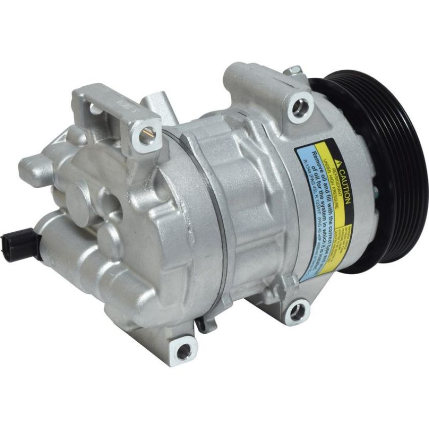 Universal Air Conditioning CO 11725C A/C Compressor -- UAC 6SEU14C Compressor Assembly