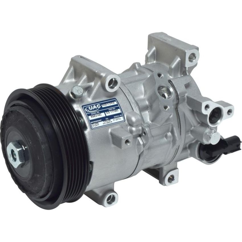 Universal Air Conditioning CO 11725C A/C Compressor -- UAC 6SEU14C Compressor Assembly