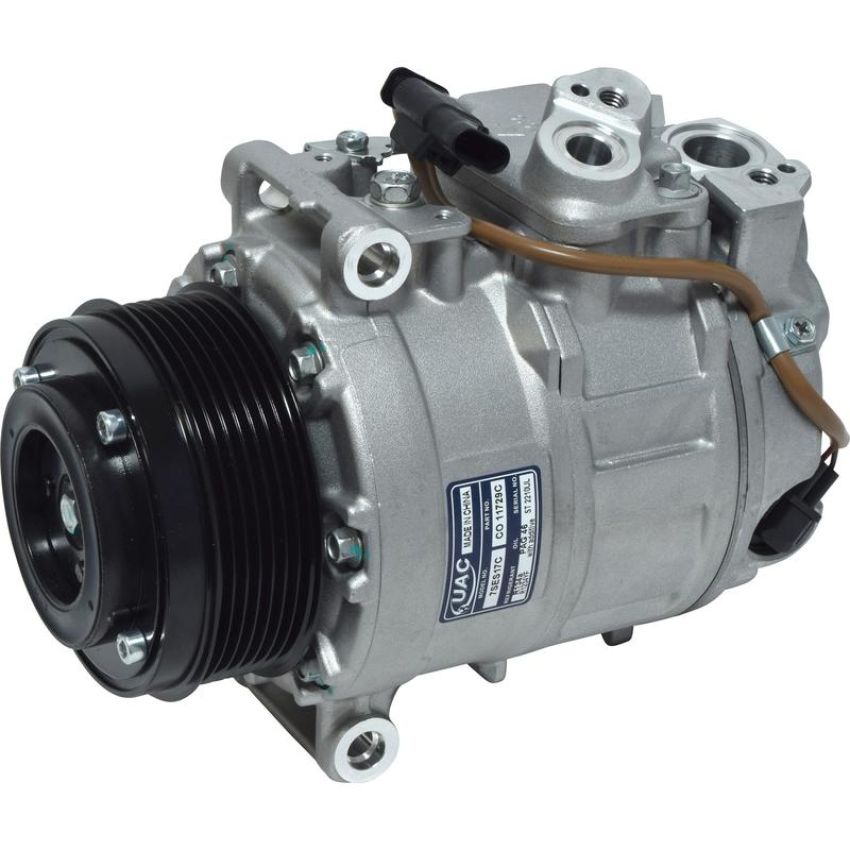Universal Air Conditioning CO 11729C A/C Compressor -- 7SES17C Compressor Assembly
