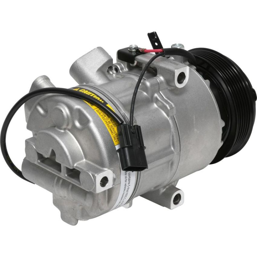 Universal Air Conditioning CO 11793C A/C Compressor -- UAC DVE14N Compressor Assembly