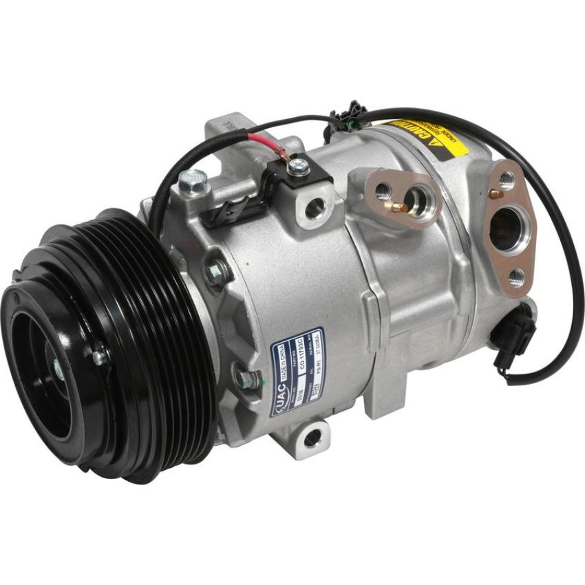 Universal Air Conditioning CO 11793C A/C Compressor -- UAC DVE14N Compressor Assembly