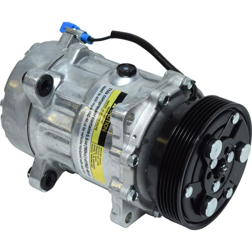 Universal Air Conditioning CO 1206JC A/C Compressor -- UAC SD7V16 Compressor Assembly