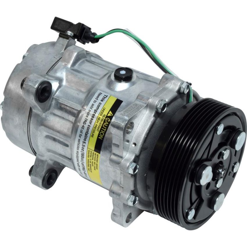 Universal Air Conditioning CO 1216C A/C Compressor -- UAC SD7V16 Compressor Assembly