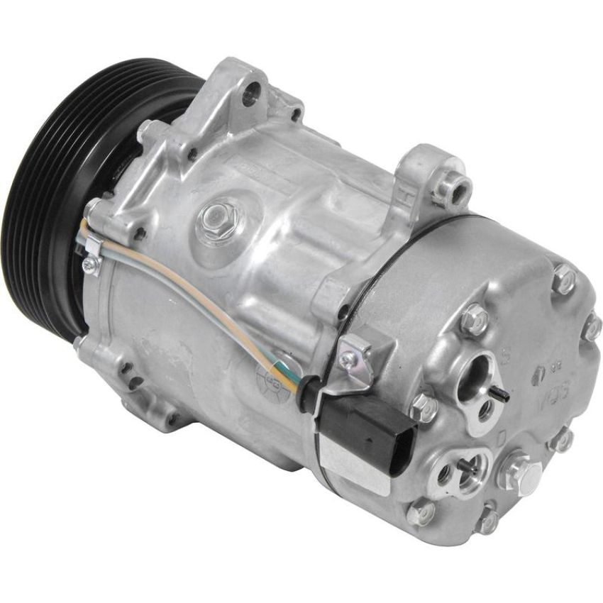 Universal Air Conditioning CO 1233 A/C Compressor -- Sanden SD7V16 Compressor Assembly