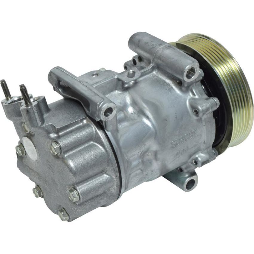 Universal Air Conditioning CO 1367 A/C Compressor -- Sanden SD6C12 Compressor Assembly