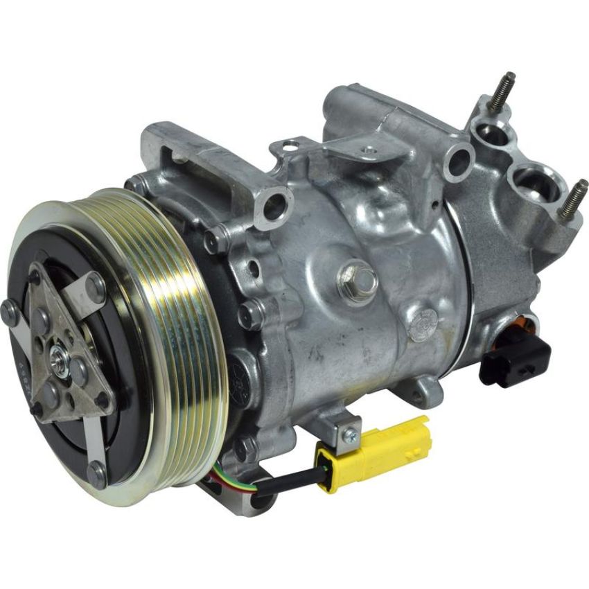 Universal Air Conditioning CO 1367 A/C Compressor -- Sanden SD6C12 Compressor Assembly