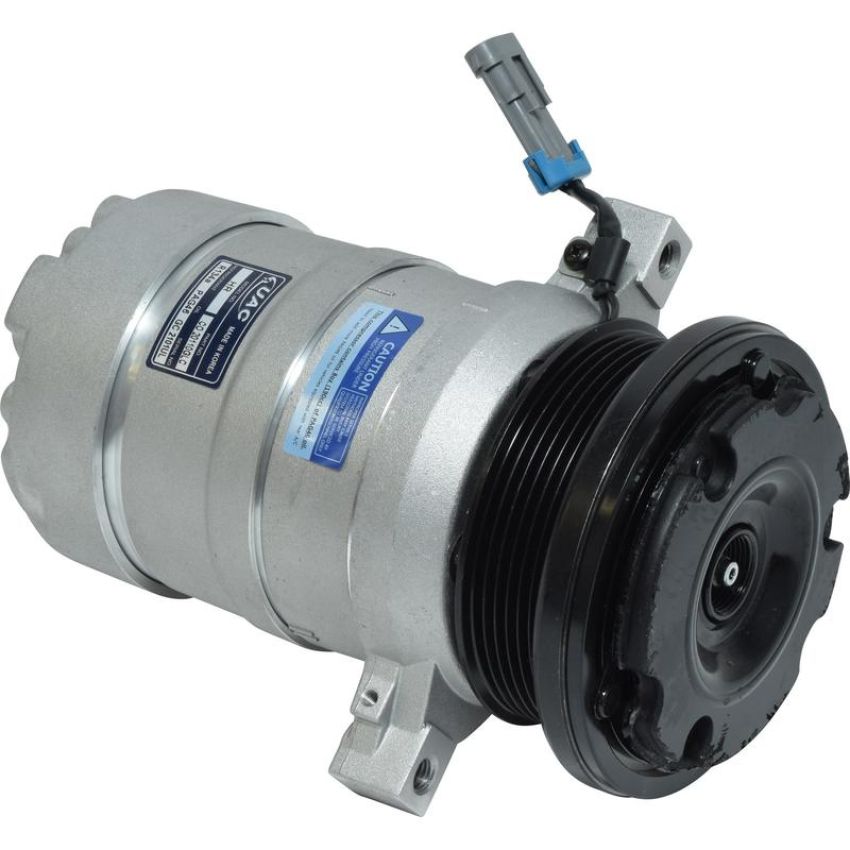 Universal Air Conditioning CO 20110GLC A/C Compressor -- UAC HR6 Compressor Assembly