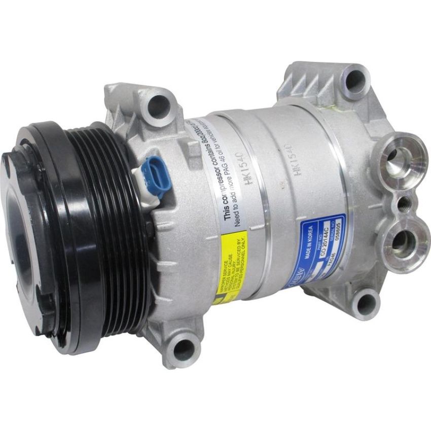 Universal Air Conditioning CO 20144C A/C Compressor -- UAC HT6 Compressor Assembly