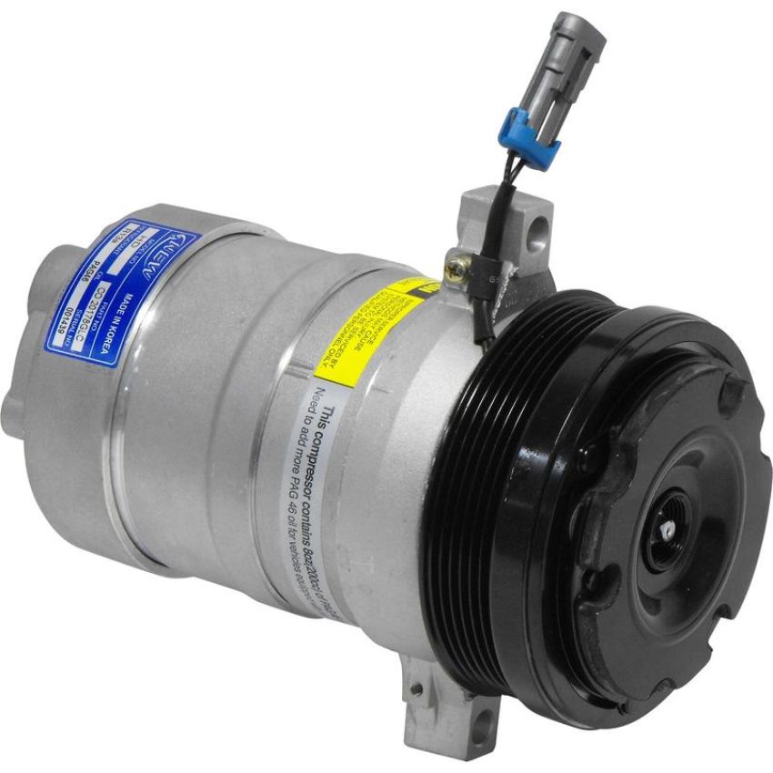 Universal Air Conditioning CO 20178GLC A/C Compressor -- UAC HD6 Compressor Assembly