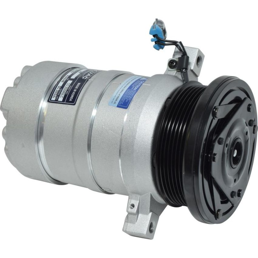 Universal Air Conditioning CO 20208GLC A/C Compressor -- UAC HR6 Compressor Assembly