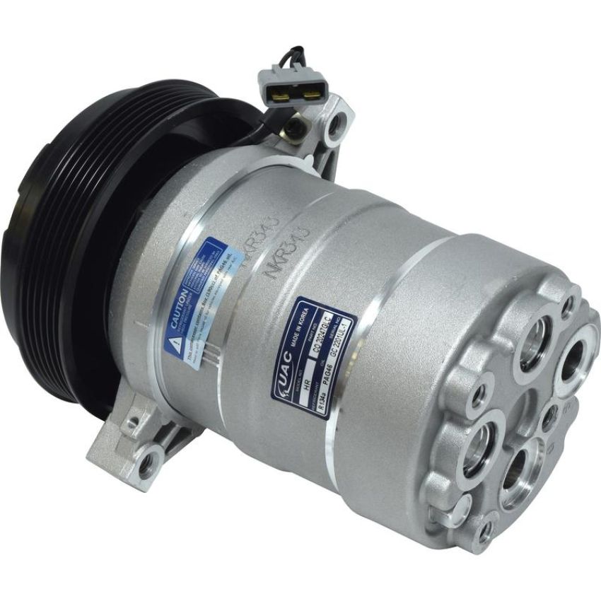 Universal Air Conditioning CO 20247GLC A/C Compressor -- UAC HR6 Compressor Assembly
