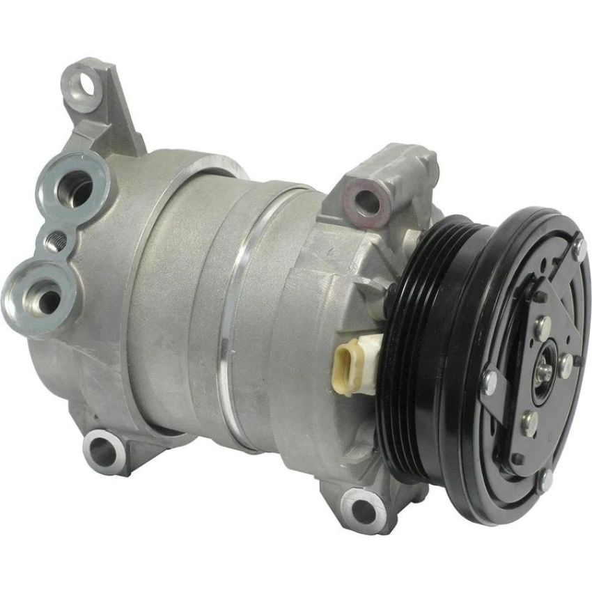 Universal Air Conditioning CO 20448DC A/C Compressor -- UAC HU6 Compressor Assembly
