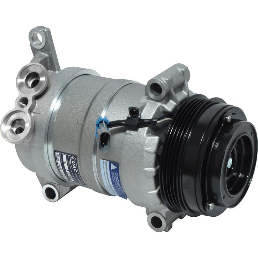 Universal Air Conditioning CO 20448GLC A/C Compressor -- UAC HU6 Compressor Assembly
