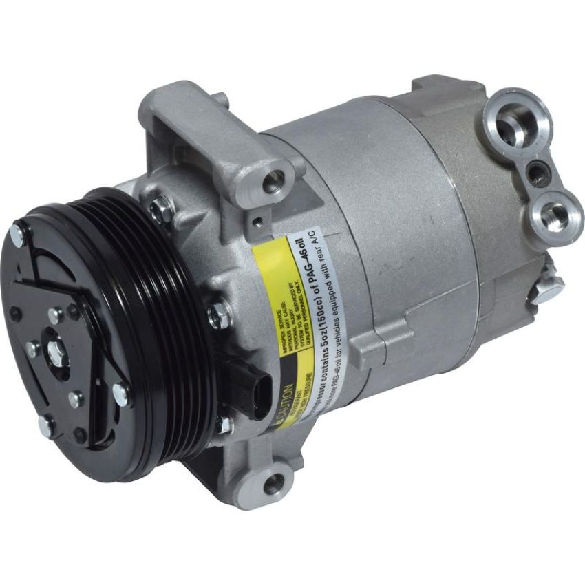 Universal Air Conditioning CO 20741C A/C Compressor -- UAC CVC Compressor Assembly