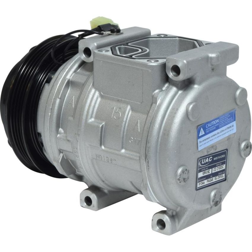 Universal Air Conditioning CO 21003C A/C Compressor -- UAC 10PA15C Compressor Assembly