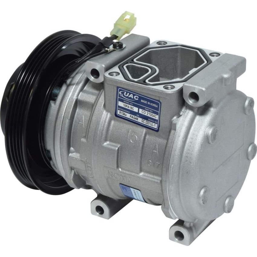 Universal Air Conditioning CO 21004C A/C Compressor -- UAC 10PA15C Compressor Assembly