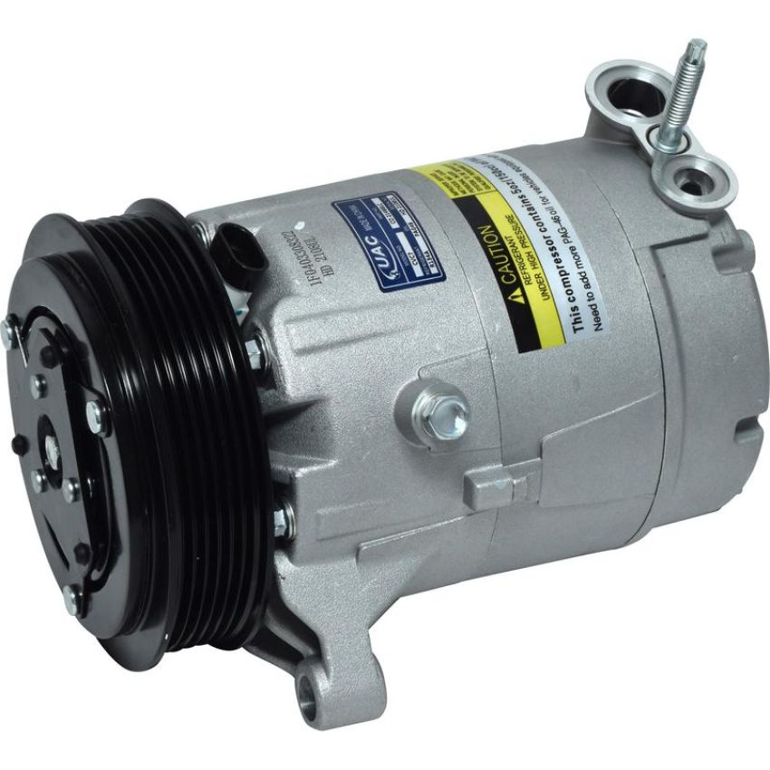 Universal Air Conditioning CO 21468LC A/C Compressor -- UAC CVC Compressor Assembly