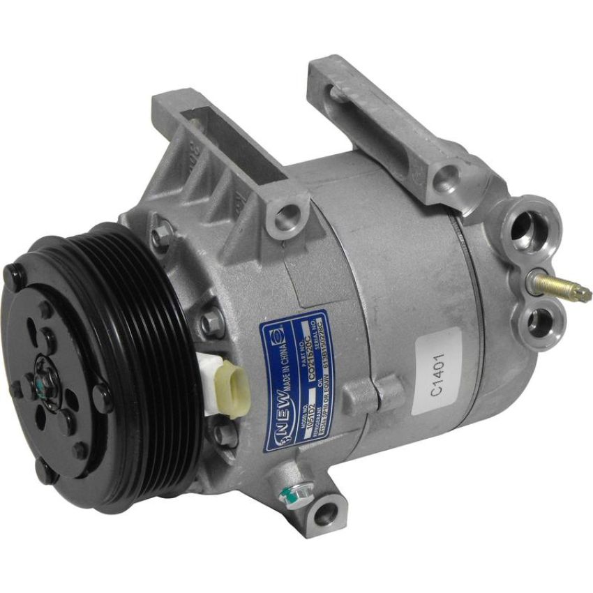 Universal Air Conditioning CO 21520C A/C Compressor -- UAC CVC Compressor Assembly
