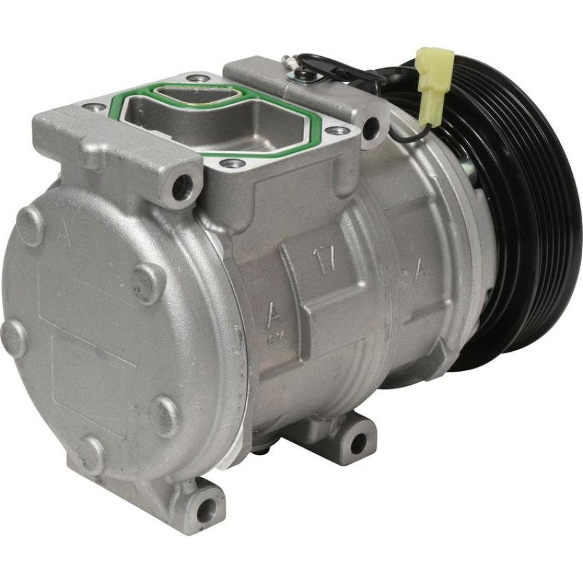 Universal Air Conditioning CO 21603GLC A/C Compressor -- UAC 10PA17C Compressor Assembly