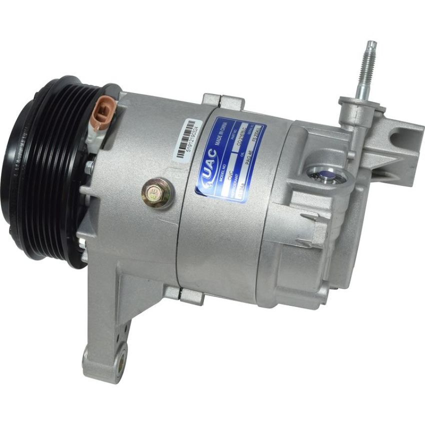 Universal Air Conditioning CO 21676LC A/C Compressor -- UAC CVC Compressor Assembly